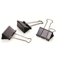 Binder Clips - 19mm - 12pcs