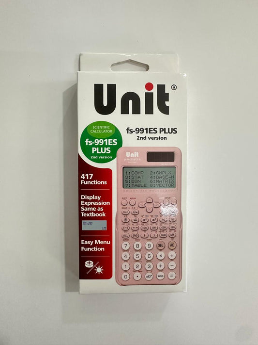 Unit Calculator - 2nd Edition, Pink, Black