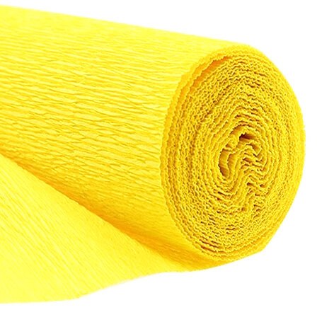 Capri Crepe Paper Yellow, 80-46
