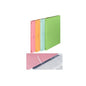 Carton File Without Rubber - Green, Yellow, Blue, Pink